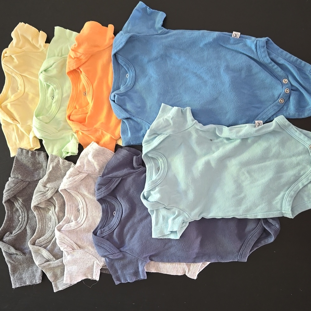 Honest 0-3 M Onesie LOT